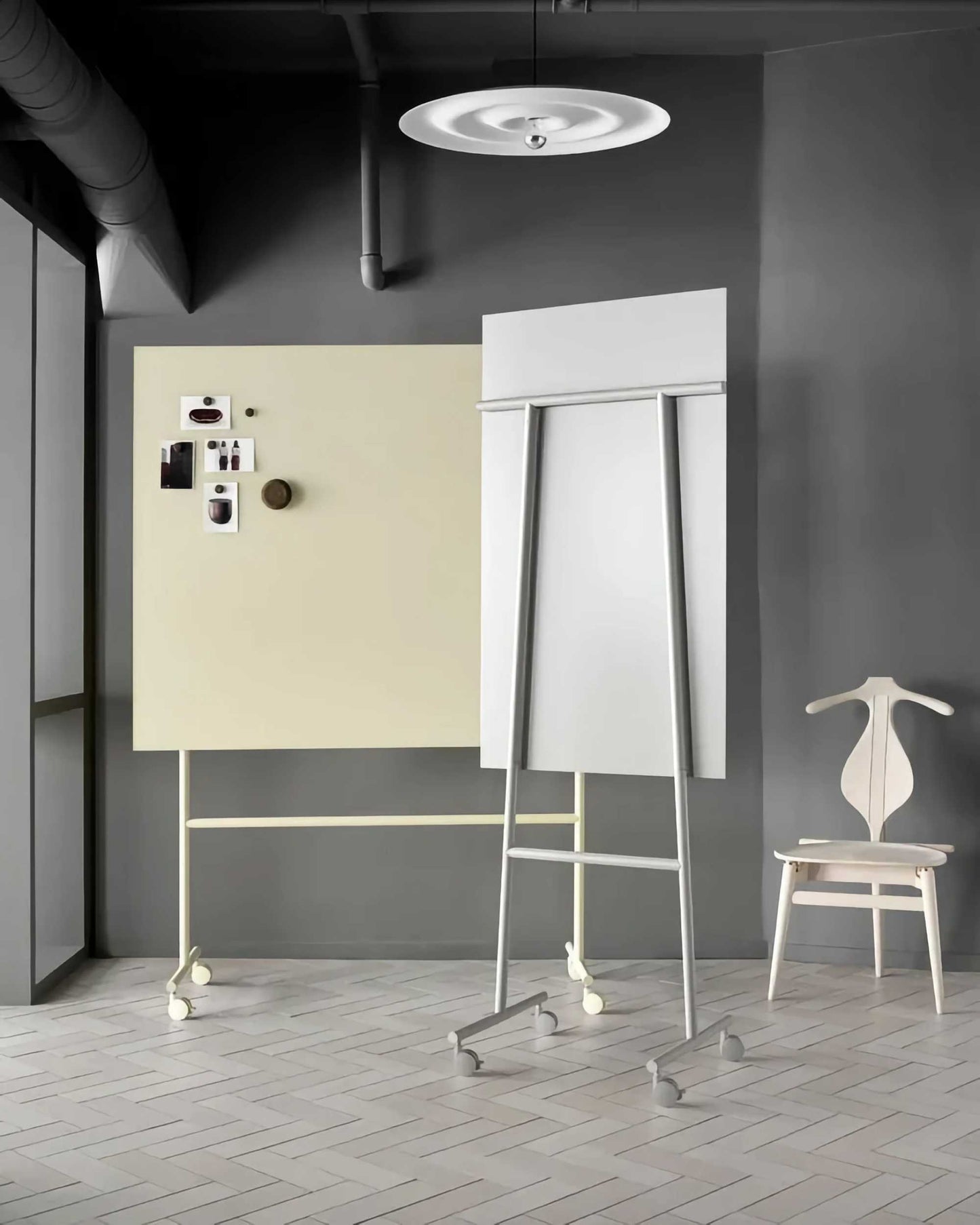 Lintex Mono Silk Mobile glassboard 150.7x196cm