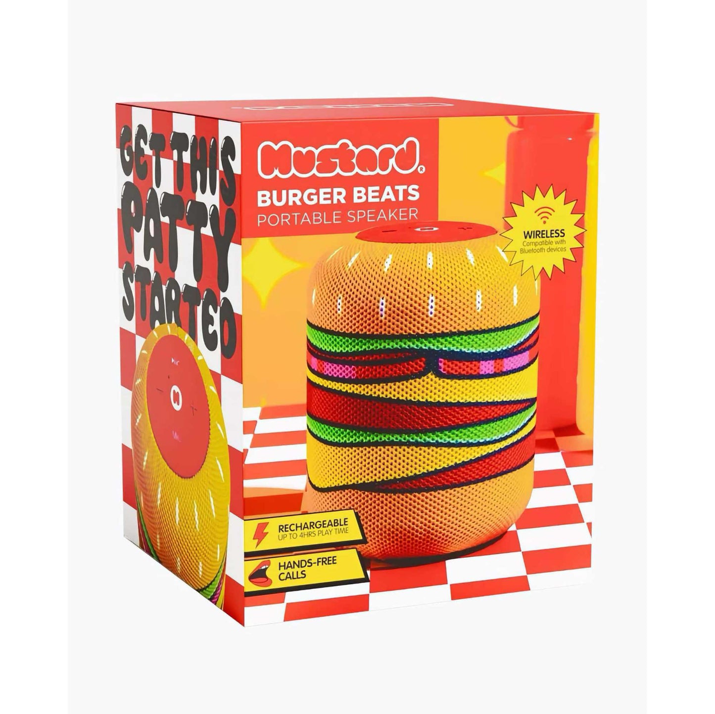 Mustard Burger Beats bluetooth speaker