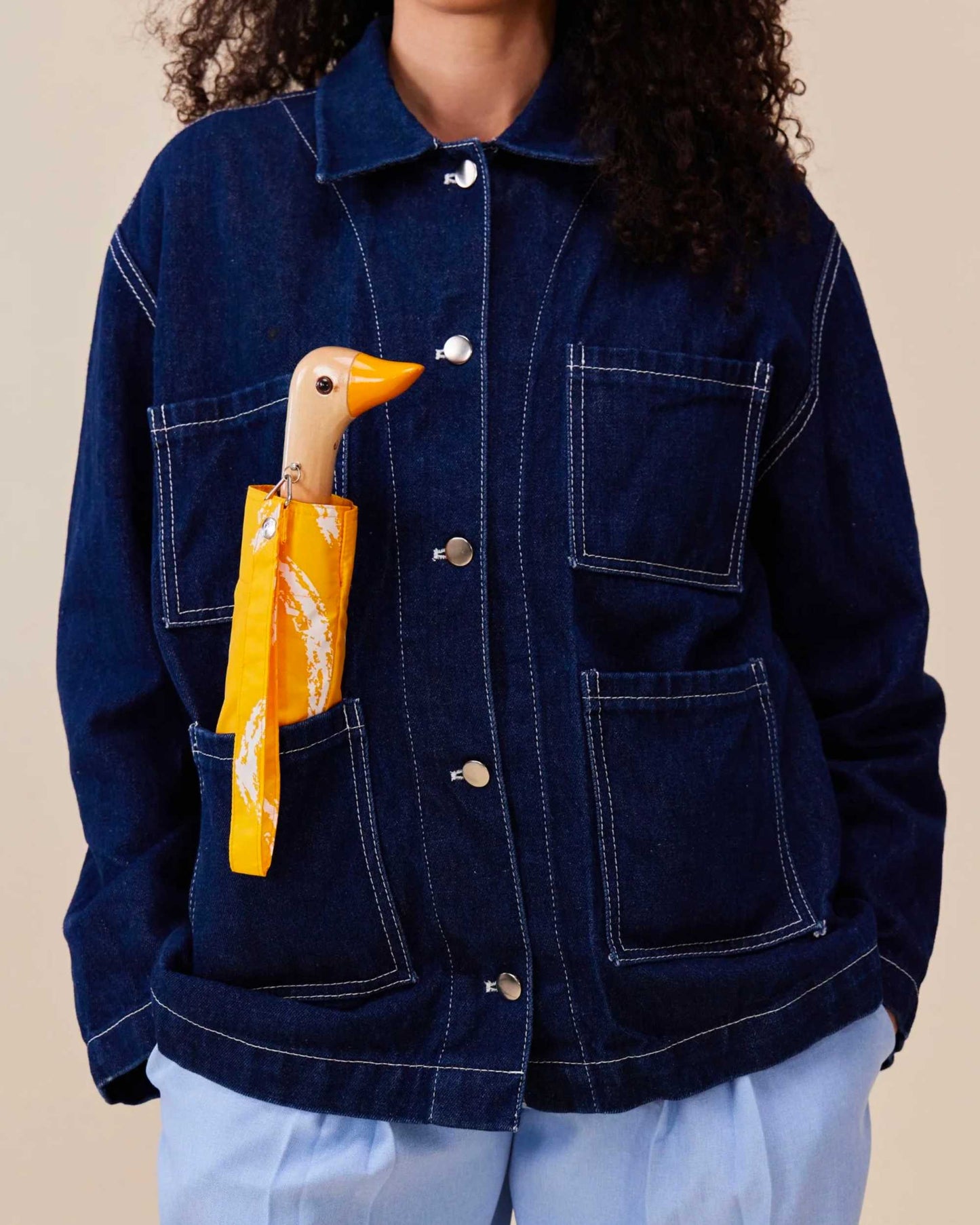 Original Duckhead Umbrella. Saffron Brush